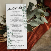 エレガントコンテンポラリーシンプルタイポグラフィ メニュー