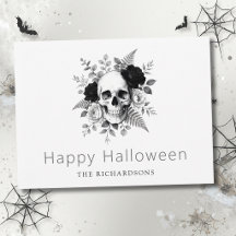 エレガントゴシックドクロハロウィン