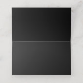 エレガントゴシックパープルバラテーブル座席表 プレイスカード (内部開封)