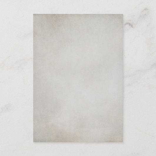 エレガントゴシック水彩フローラ結婚詳細 エンクロージャーカード (裏面)