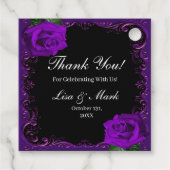 エレガントゴシック紫バラ フェイバータグ (裏面)