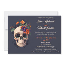 エレガントゴシック3Dフローラスカル結婚ズ