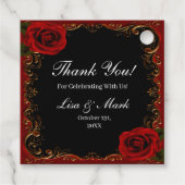 エレガントゴスレッドローズ フェイバータグ (裏面)