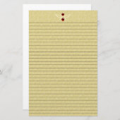 エレガントゴールデンひな形（オプション） 便箋 (正面/裏面)