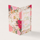 エレガントゴールデンカラフルストローク冬フローラ (外部)