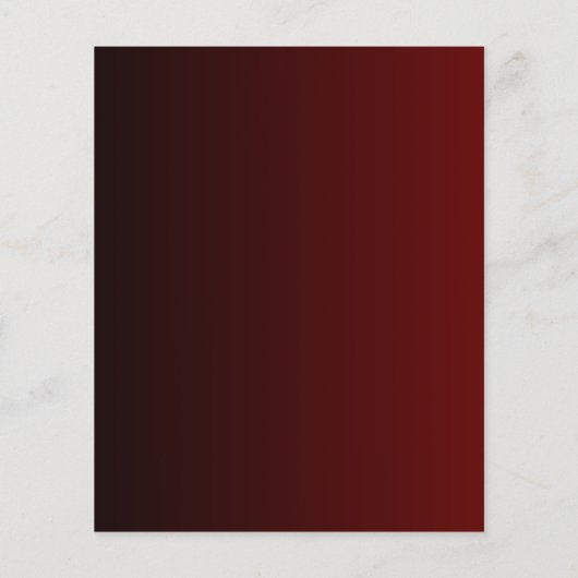 エレガントゴールデンクリスマスツリーパーティーバジェットカード (裏面)