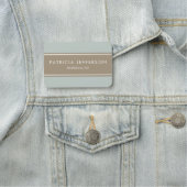 エレガントゴールデンユニークサンライズオンソフトブルースカイズ 名札 (インサイチュ)