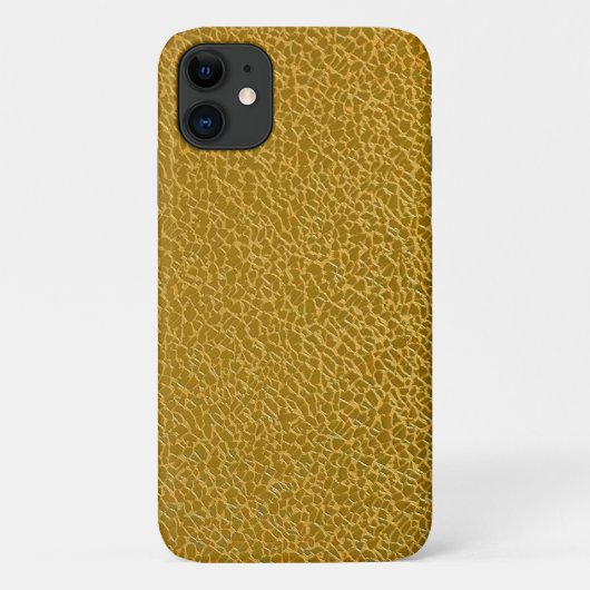 エレガントゴールドテクスチャー保護ケース Case-Mate iPhoneケース (裏面)