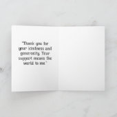 エレガントサンキューカード カード (内部)