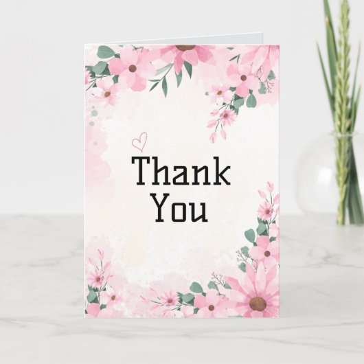 エレガントサンキューカード カード (正面)