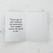 エレガントサンキューカード カード (内部)