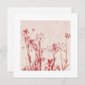 エレガントサンゴ最高の赤の結婚願 (正面/裏面)