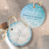 エレガントサンドドルサンキュービーチ結婚式 フェイバータグ