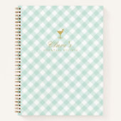 エレガントサージジンガム空白のカクテルレシピ ノートブック (正面)