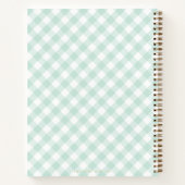 エレガントサージジンガム空白のカクテルレシピ ノートブック (裏面)