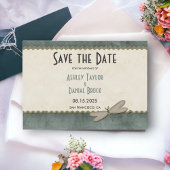 エレガントシック華美モダンフレーン結婚ズ セーブザデート