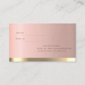 エレガントシッスタイリッシュクストライプ、紹介用カード 紹介カード (裏面)