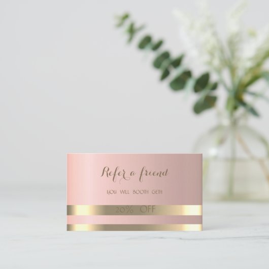 エレガントシッスタイリッシュクストライプ、紹介用カード 紹介カード (スタンド正面)