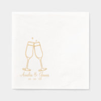 エレガントシャンパングラス結婚カクテル