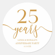 エレガントシャンパン25結婚周年