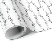 エレガントシルエ葉ット ラッピングペーパー (ロールコーナー)