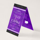 エレガントシルク結婚12周年記念テーブルカード (裏面)