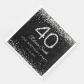 エレガントシルバーダイヤモンド40歳の誕生日パーティー (コーナー)