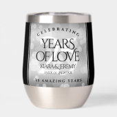 エレガントシルバー結婚25周年記念 (背面)