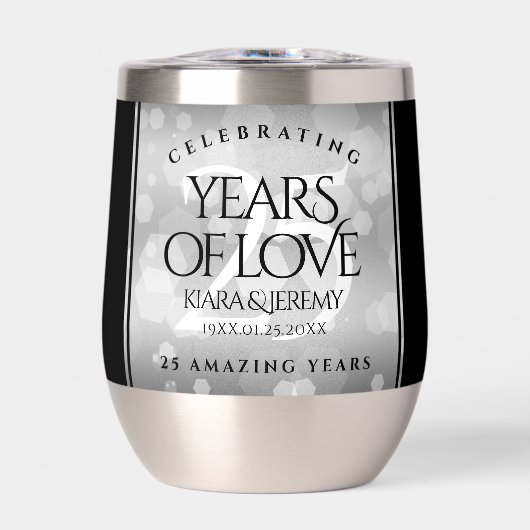 エレガントシルバー結婚25周年記念 (正面)