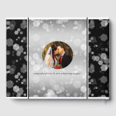 エレガントシルバー結婚25周年記念 ゲストブック (裏面)