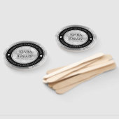 エレガントシルバー結婚25周年記念 ハンドファン (組立なし)