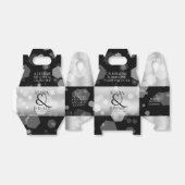 エレガントシルバー結婚25周年記念 フェイバーボックス (折り畳みなし)