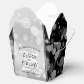 エレガントシルバー結婚25周年記念 フェイバーボックス (オープン)