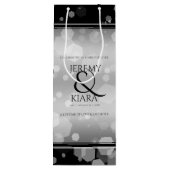 エレガントシルバー結婚25周年記念 ワインギフトバッグ (裏面)