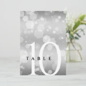 エレガントシルバー結婚25周年記念 招待状 (スタンド正面)