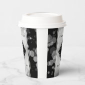 エレガントシルバー結婚25周年記念 紙コップ (左)