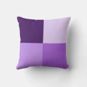 エレガントシンプルおもしろい4色の色合い クッション (裏面)