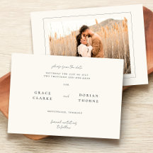 エレガントシンプルアイボリー白結婚人写真