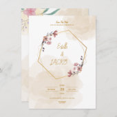 エレガントシンプルカード (正面/裏面)