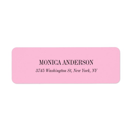 エレガントシンプルクラシックオリジナルピユニークンク ラベル (正面)