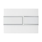 エレガントシンプルクラシック結婚白 招待状ベリーバンド (裏面例)