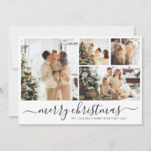 エレガントシンプルコラージクリスマス