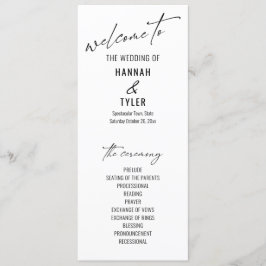 エレガントシンプルコンテンポラリータイポグラフィ白黒 プログラム