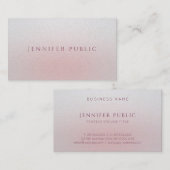 エレガントシンプルテンプレートモダンプレミアム 名刺 (正面/裏面)