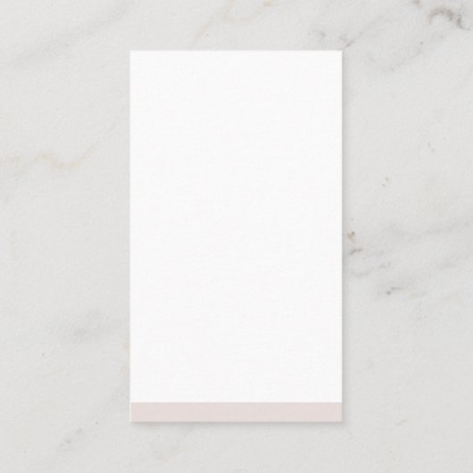 エレガントシンプルデザインモダンテンプレートプロフェッショナル 名刺 (裏面)