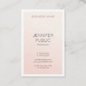 エレガントシンプルデザインモダントレンディー 名刺 (正面)