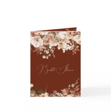 エレガントシンプルフィールドフラワーズブライダルシャワー秋