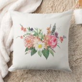 エレガントシンプルフローラ装飾用クッション クッション (ブランケット)