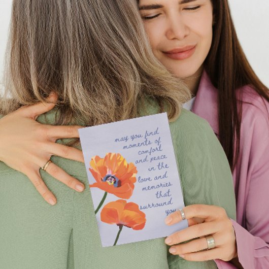 エレガントシンプルフローラ カード