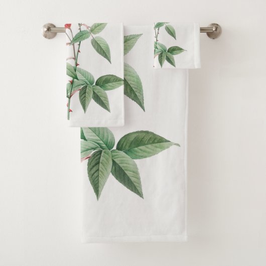 エレガントシンプルフローラ バスタオルセット (インサイチュ)